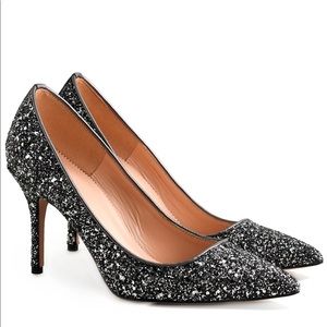 NIB J crew Elsie glitter pump size 10